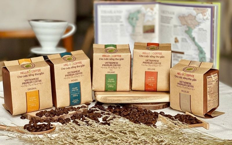 store roasted and ground coffee