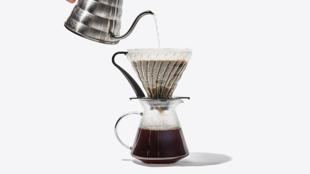 Pour over brewing method