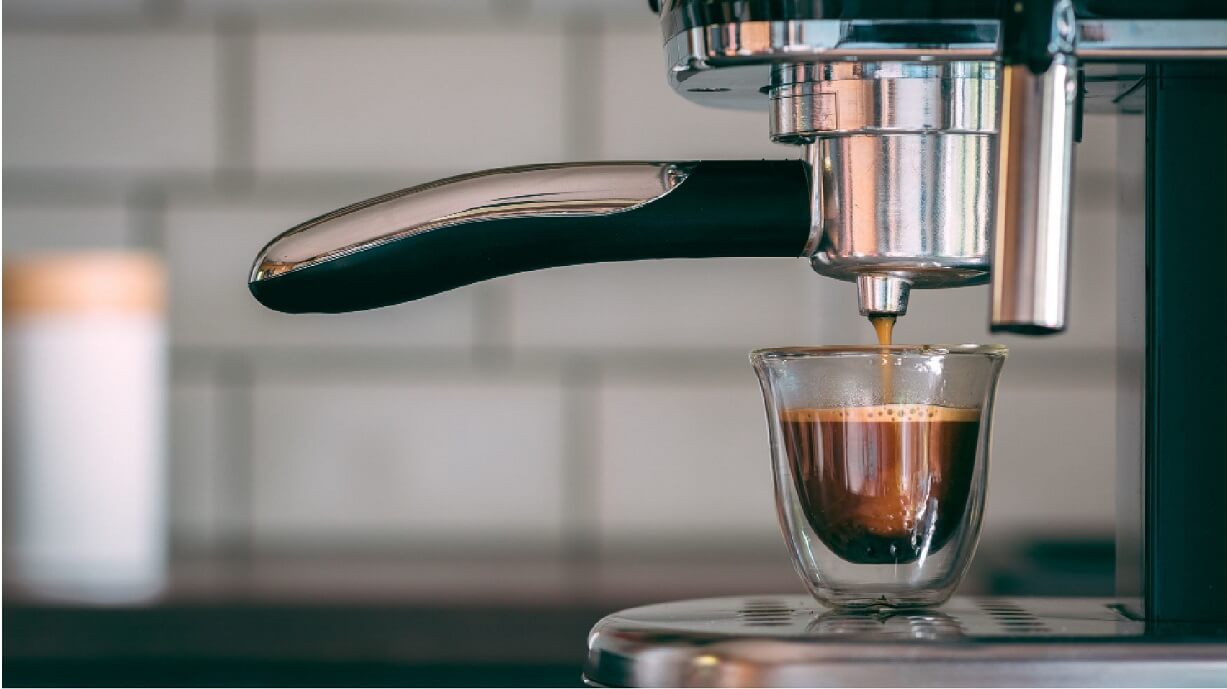 Espresso machine brewing method