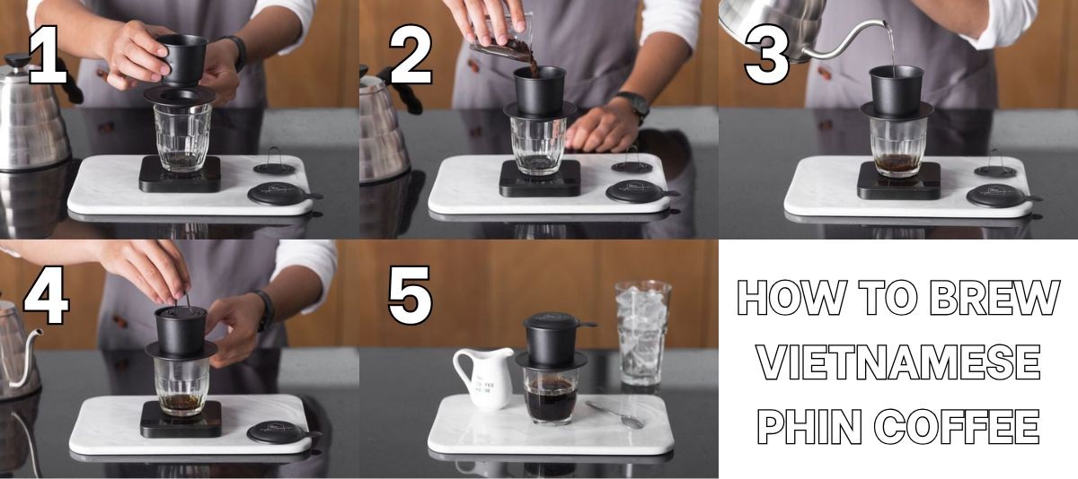 How to Brew Vietnamese Phin Coffee
