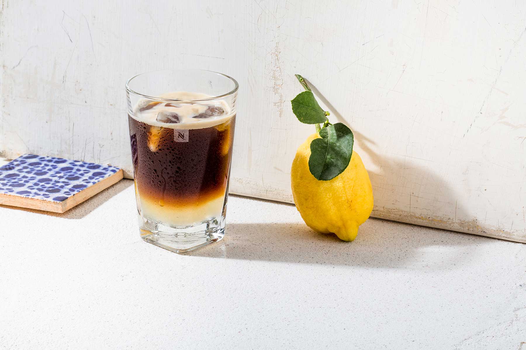 Mazagran coffee - a typical Portuguese drink