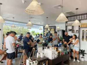 Vietnamese coffee shop in the US