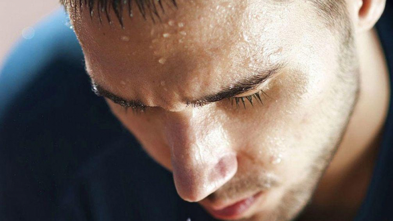 Shaking and sweating are common symptoms of caffeine intoxication.