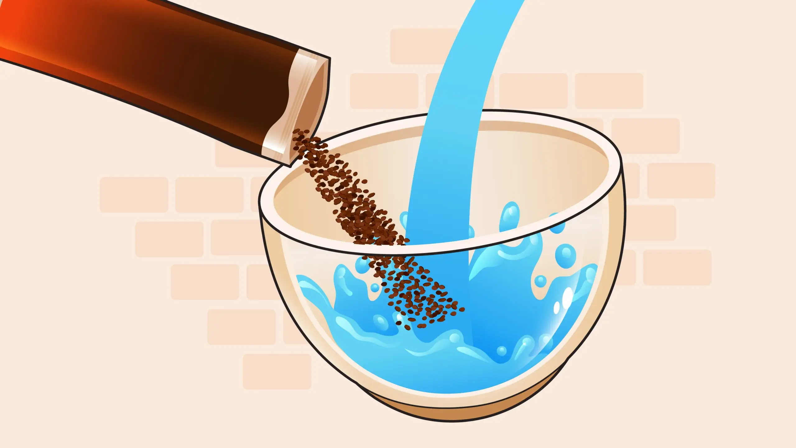 How to make an espresso shot with instant coffee