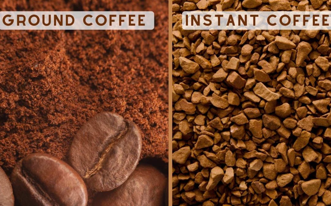 instant coffee vs ground coffee