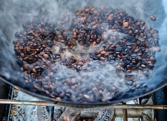 You need to carefully adjust temperature and time when roasting coffee
