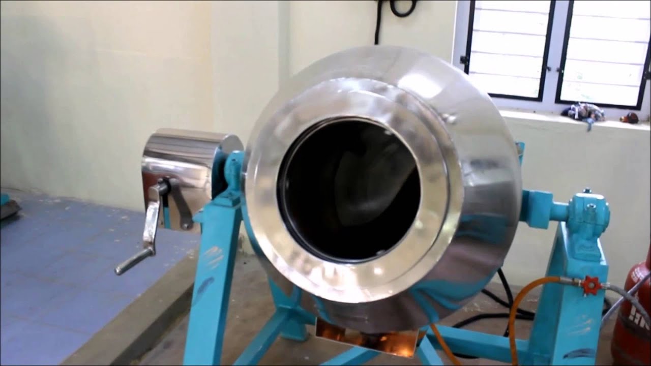 preheat the roasting drum before adding beans