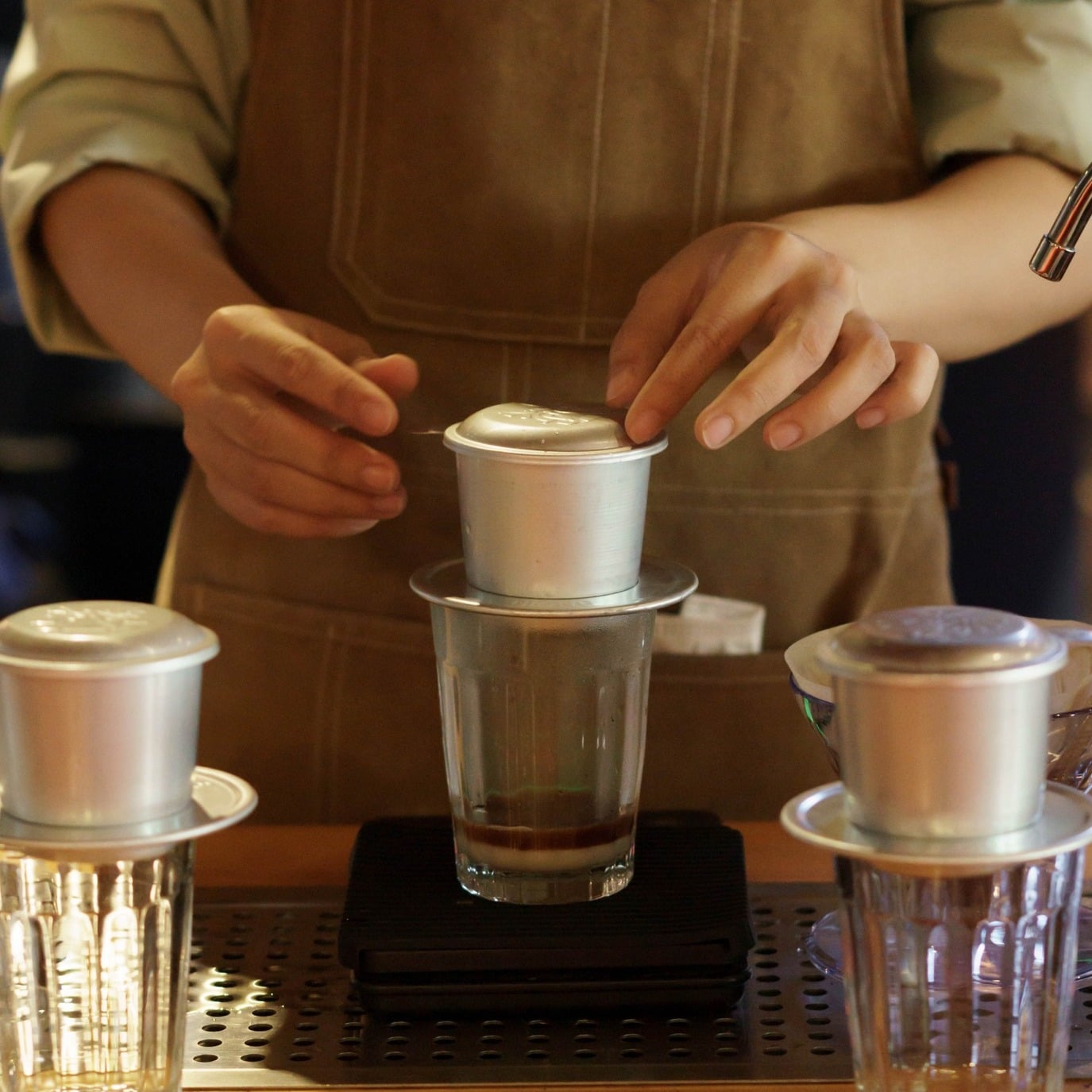 Aluminum phin filter