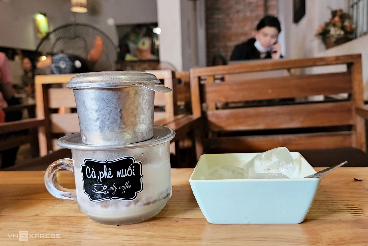 a cup of coffee in Vietnam