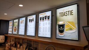 creating a cafe menu