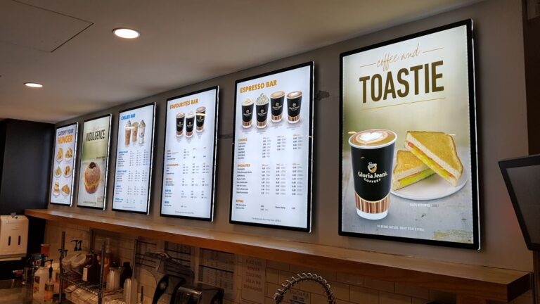 creating a cafe menu