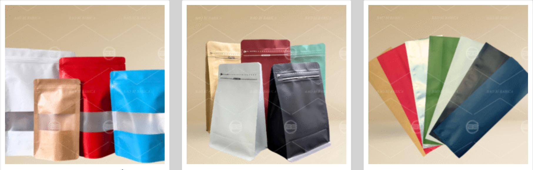 Unprinted bags